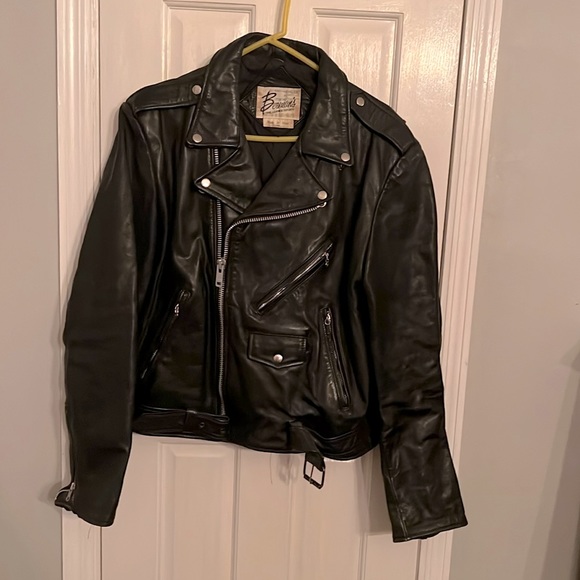 Bermans Other - Herman’s Vintage Biker Jacket size 48